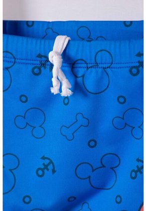 Conjunto De Baño De Mickey Mouse Azul Manga Larga Para Niño 2T A 5T 2T