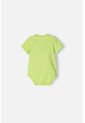 Body De Monsters University Verde Con Ajuste En Entrepierna Para Bebé Niño 9-12 de Disney