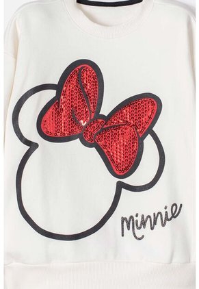 Buzo Minnie Mouse Cerrado Marrfil Para Niña 10
