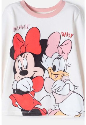 Pijama De Minnie Mouse Pantalón Largo Para Niña 2T A 5T 5T