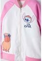 Chaqueta De Stitch Y Capybara Con Cierre Multicolor Para Niña 14 de Disney