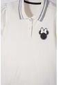 Camiseta Tipo Polo Minnie Mouse Marfil Para Niña 12 de Disney