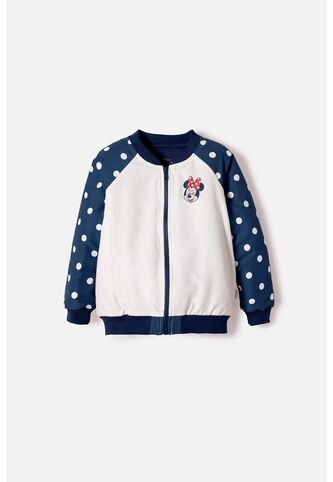 Chaqueta De Minnie Mouse Con Cierre Multicolor Para Niña 2T A 5T 3T Disney