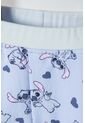 Conjunto De Stitch Pantalón Largo Azul Cielo Para Bebé Niña 3-6 de Disney