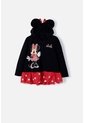 Buzo De Minnie Mouse Negro Con Bolero Para Niña 2T A 5T 3T de Disney