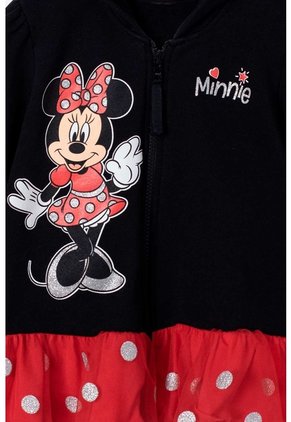 Buzo De Minnie Mouse Negro Con Bolero Para Niña 2T A 5T 3T