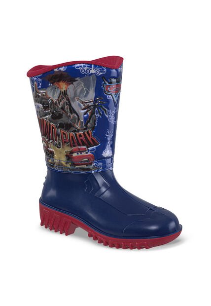 Botas Lluvia Cars Heros Azul-Rojo Disney Para Niño