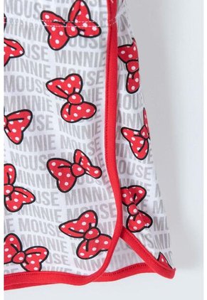 Pijama De Minnie Mouse Manga Corta Multicolor Para Niña 12