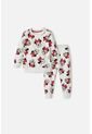 Conjunto De Minnie Mouse Con Cordón Marfil Para Niña 2T A 5T 2T de Disney
