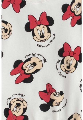 Conjunto De Minnie Mouse Con Cordón Marfil Para Niña 2T A 5T 2T