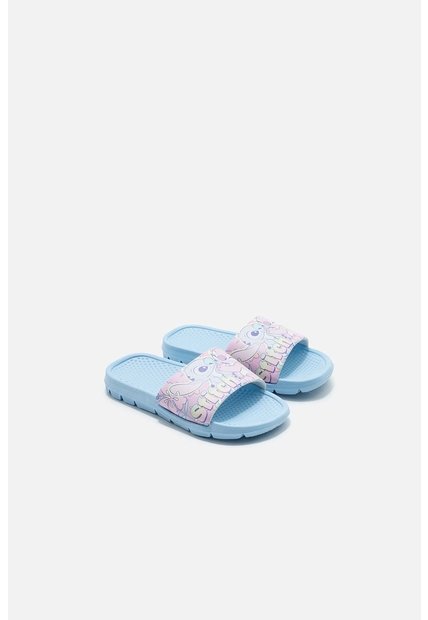 Sandalia De Stitch Azul Para Niña 31