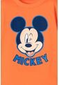 Camiseta De Mickey Mouse Manga Corta Naranja Para Niño 3T de Disney