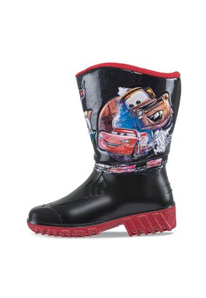 Botas De Lluvia Cars Sedna Negro-Roj Para Niño Disney