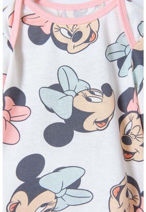 Pijama De Minnie Mouse Multicolor Con Pantalón Largo Para Bebé Niña 6-9