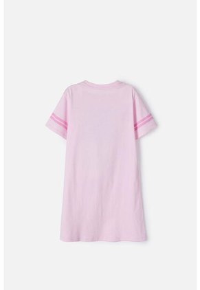 Pijama De Stitch Tipo Batola Rosado Para Niña 8