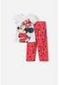 Pijama De Minnie Mouse Multicolor Para Niña 2T A 5T 3T de Disney