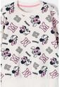 Conjunto De Minnie Mouse Con Buzo Marfil Para Niña 10 de Disney