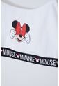 Conjunto De Top Y Panty De Minnie Mouse Blanco Y Rojo Para Niña 6 de Disney