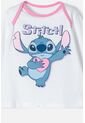 Pijama De Stitch Multicolor De Pantalón Para Bebé Niña 3-6 de Disney