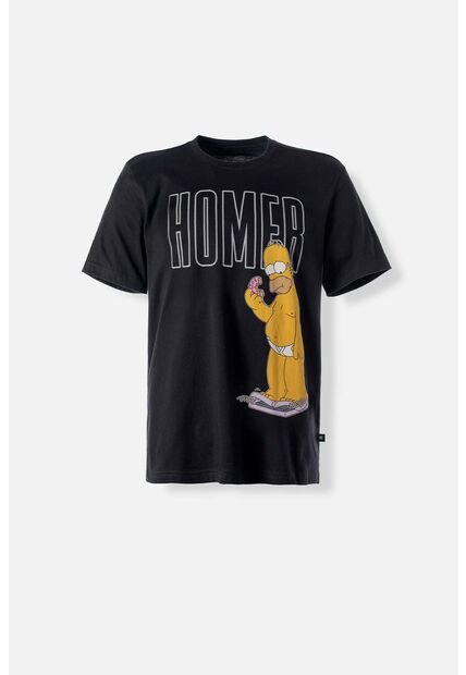 Camiseta De Los Simpsons Regular Fit Para Hombre