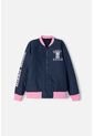 Chaqueta De Minnie Mouse Azul Con Ajuste De Cierre Para Niña 8 de Disney