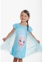 Pijama De Frozen Tipo Batola Azul Para Niña 2T A 5T 4T de Disney