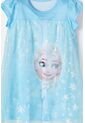 Pijama De Frozen Tipo Batola Azul Para Niña 2T A 5T 4T de Disney