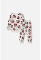Conjunto De Minnie Mouse Con Cordón Marfil Para Niña 2T A 5T 4T de Disney