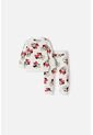Conjunto Minnie Mouse Con Pantalón Largo Marfil Para Bebé Niña 6-9 de Disney