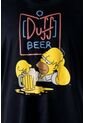 Camiseta De Los Simpson Negra Manga Corta Para Hombre S de Disney