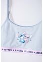 Conjunto De Top Y Panty De Stitch Azul Cielo Para Niña 8 de Disney