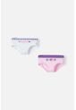 Pack X2 Panties Minnie Mouse Blanco Y Rosado Para Niña 4 de Disney