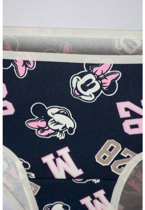 Panties De Minnie Mouse Multicolor En Dúo Para Niña 12