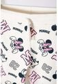 Conjunto De Minnie Mouse Con Buzo Marfil Para Niña 12 de Disney