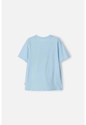 Camiseta De Stich Azul Con Brillo Para Niña 10