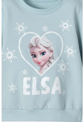 Conjunto De Frozen Con Pantalón Largo Verde Para Niña 2T A 5T 3T