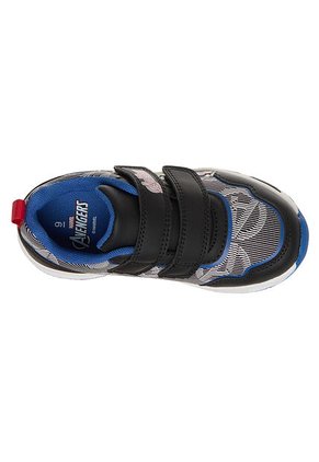 Zapatos Deportivos Con Diseño De Avengers Para Niño Pequeño Negro Disney 210026