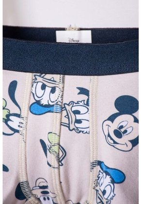 Pack X2 Bóxer De Mickey Mouse Blanco Y Marfil Oscuro Para Niño 2T A 5T 2T