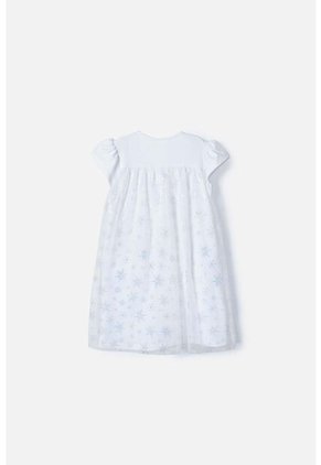 Pijama De Frozen Tipo Batola Con Tull Blanco Para Niña 6