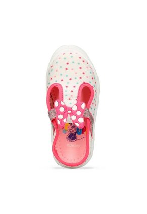 Baletas Blanco-Fucsia Licenses Disney Hortensia L Niña