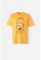Camiseta De Los Simpson Regular Fit Para Hombre S de Disney