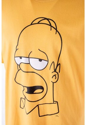 Camiseta De Los Simpson Regular Fit Para Hombre S