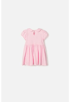 Vestido De La Gata Marie Con Body Rosado Para Bebé Niña 9-12