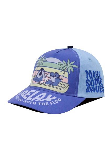 Gorra Lilo & Stitch Disney Original SKM-004 Niño Relax Azul