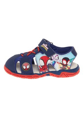 Sandalias Con Diseño De Spiderman Para Niño Pequeño Azul Oscuro Disney 210124