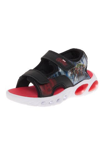 Sandalias Con Diseño De Avengers Para Niño Pequeño Negro Disney 210214 Disney