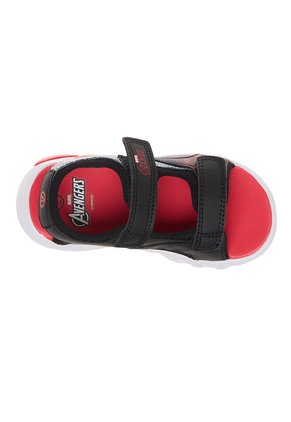 Sandalias Con Diseño De Avengers Para Niño Pequeño Negro Disney 210214