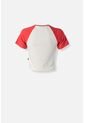 Camiseta De Mickey Mouse Crop Top Para Mujer S de Disney