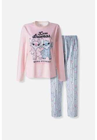 Pijama De Lilo Y Stitch De Pantalon Largo Para Mujer XS Disney
