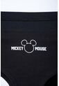 Pack X2 Panties De Mickey Mouse Negro Y Blanco Para Mujer M de Disney